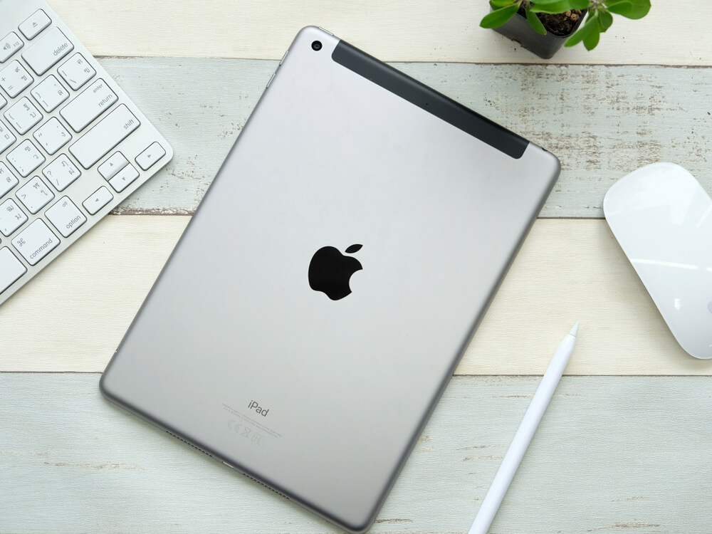 iPad 10 cali 9 generacji z tylu