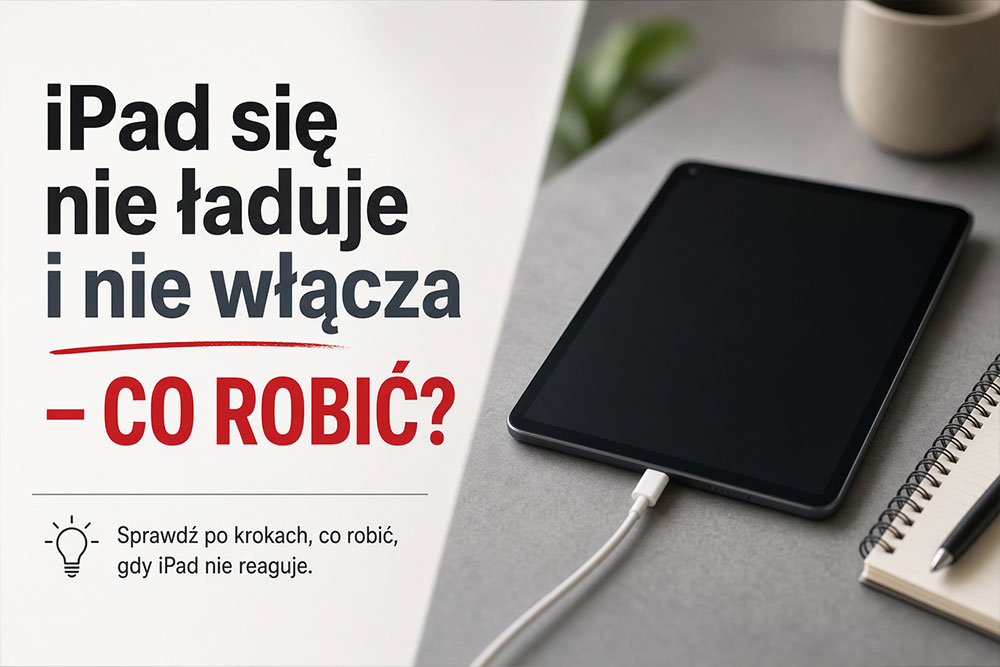 iPad nie ładuje się i nie włącza – diagnostyka krok po kroku